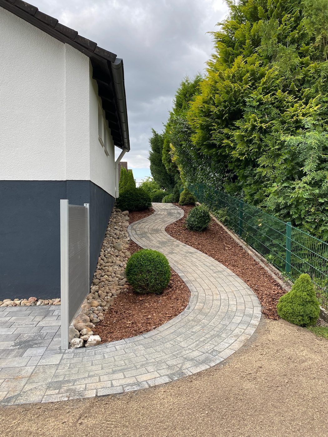 Wegebau im Garten